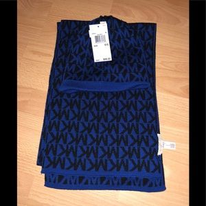 MK Logo hat, scarf and gloves .